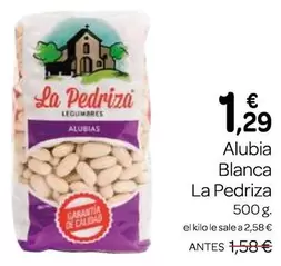 La Pedriza - Alubia Blanca