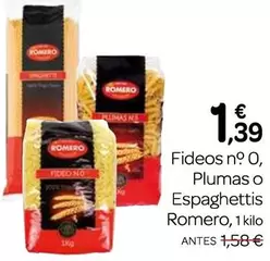 El Romero - Fideos N. O, Plumas O Espaghettis