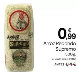 Suprema - Arroz Redondo Supremo