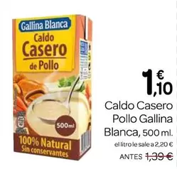 Gallina Blanca - Caldo Casero Pollo