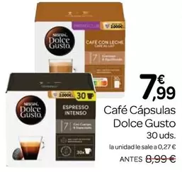 Nescafé - Cafe Capsulas Dolce Gusto
