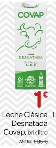 Covap - Leche Clásica Desnatada