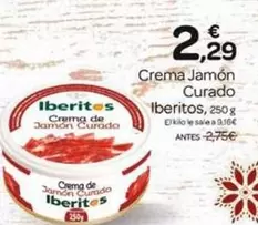 Ibéritos - Crema Jamon Curado