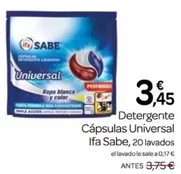 Ifa Sabe - Detergente Capsulas Universal