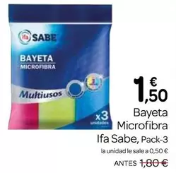 Ifa Sabe - Bayeta Microfibra