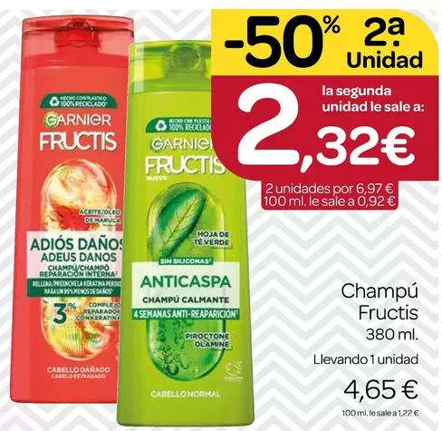 Garnier - Champú Fructis