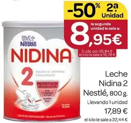 Nestlé - Leche Nidina 2