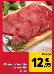 Carrefour El Mercado - Filete 1ªa Vacuno