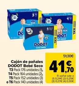 Dodot - Cajón De Pañales Bebé Seco