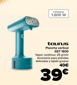 Taurus - Plancha Vertical GST 1600