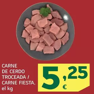 Fiesta - Carne De Cerdo Troceada/Carne Fiesta