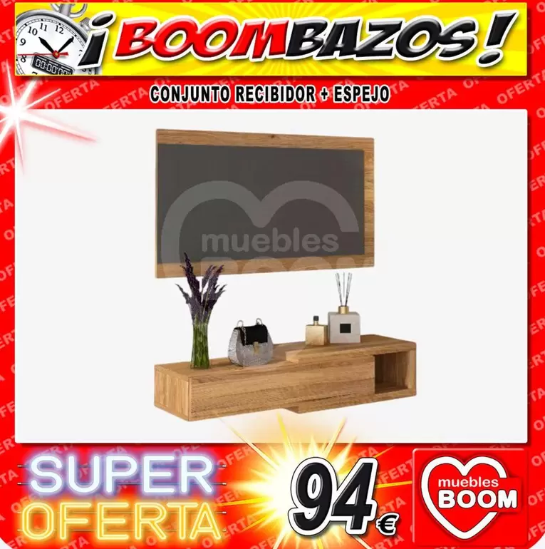 Conjunto Recibidor Espejo