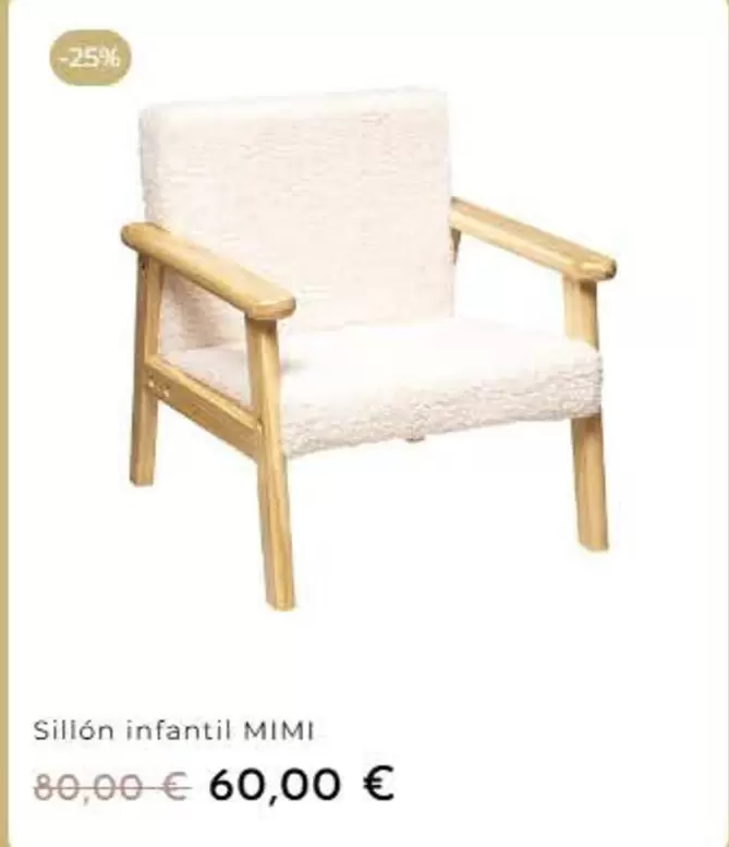 Sillon Infantil Mimi