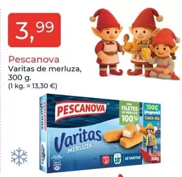 Pescanova - Varitas De Merluza