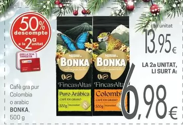 Bonka - Cafe Gra Pur Colombia O Arabica