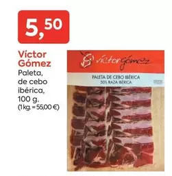 Paleta De Cebo Iberica