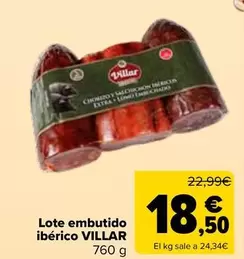 Villar - Lote Embutido Ibérico