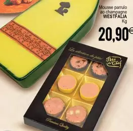 Westfalia - Mousse Parrulo Ao Champagne