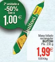 Buitoni - Masa Follado Rectangular