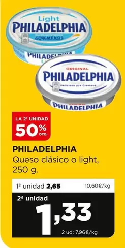 Philadelphia - Queso Clasico O Light