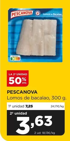 Pescanova - Lomos De Bacalao
