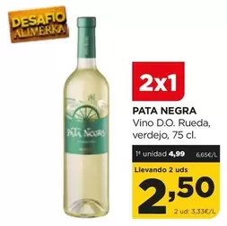Pata Negra - Vino D.O. Rueda, Verdejo