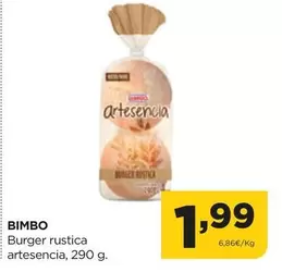 Bimbo - Burger Rustica Artesencia
