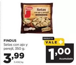Findus -  Setas Con Ajo Y Perejil