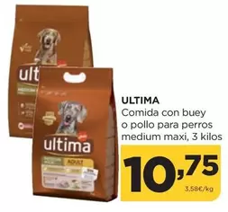 Última - Comida Con Buey O Pollo Para Perros Medium Maxi