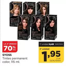 Syoss - Tintes Permanent Color