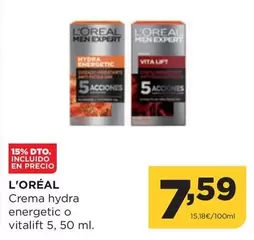 L'Oréal - Crema Hydra Energetic O Vitalif