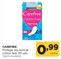 Carefree - Protege Slip Normal Cotton Feel