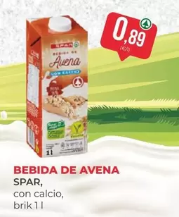 Spar - Bebida De Avena