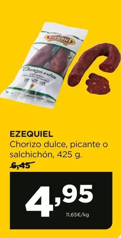 Ezequiel - Chorizo Dulce, Picante O Salchichon