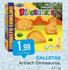Artiach - Galletas Dinosaurus