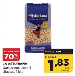 La Asturiana - Garbanzos Extra 3 Siluetas