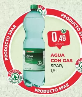 Spar - Agua Con Gas