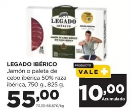 Legado Ibérico - Jamon O Paleta De Cebo Iberica 50% Raza Iberica