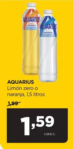 Aquarius - Limon Zero O Naranja