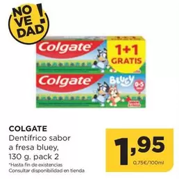 Colgate - Dentifrico Sabor A Fresa Bluey