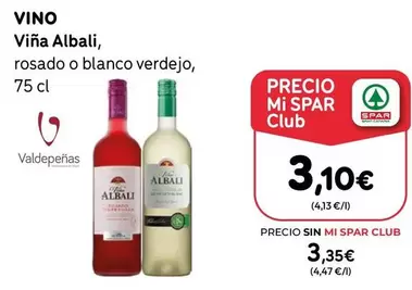 Viña Albali - Vino Rosado O Blanco Verdejo