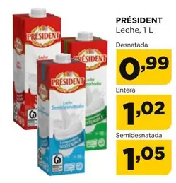 Président - Leche