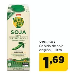 ViveSoy - Bebida De Soja Original