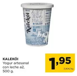 Kalekói - Yogur Artesanal Con Leche A2