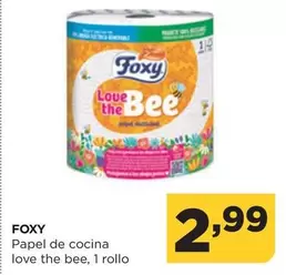 Foxy - Papel De Cocina Love The Bee