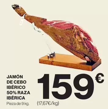 Jamón De Cebo Ibérico 50% Raza Ibérica