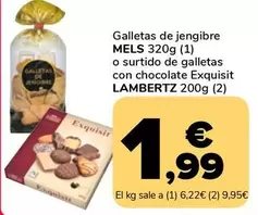 Mels/Lambertz - Galletas De Jengibre O Surtido De Galletas Con Chocolate
