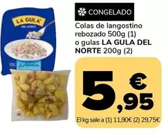 La Gula del Norte - Colas De Langostino Rebozado O Gulas