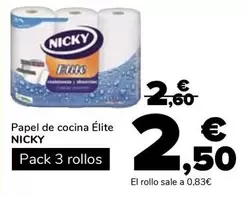 Nicky - Papel De Cocina Elite
