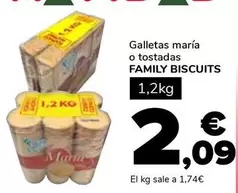 Family Biscuits - Galletas María O Tostadas
